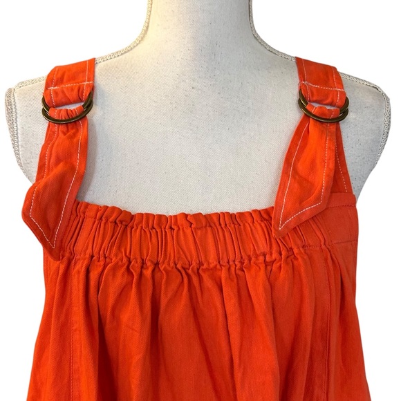 NWT Free People Machu Barrel Midi Dress Women’s SZ XS in Cherry - Picture 4 of 11